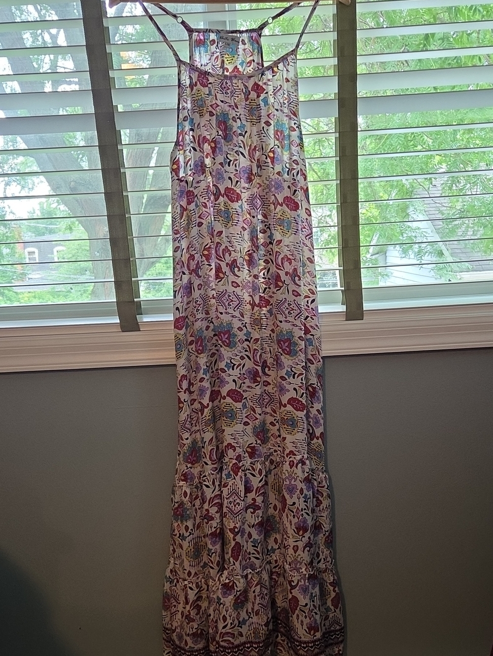 Floral Maxi Sundress in Multi Colors